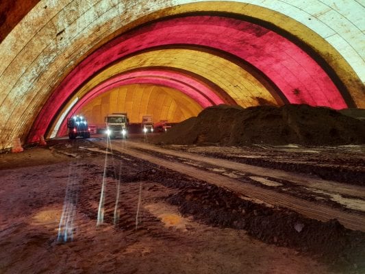 Galpão inflável GSM Mineração