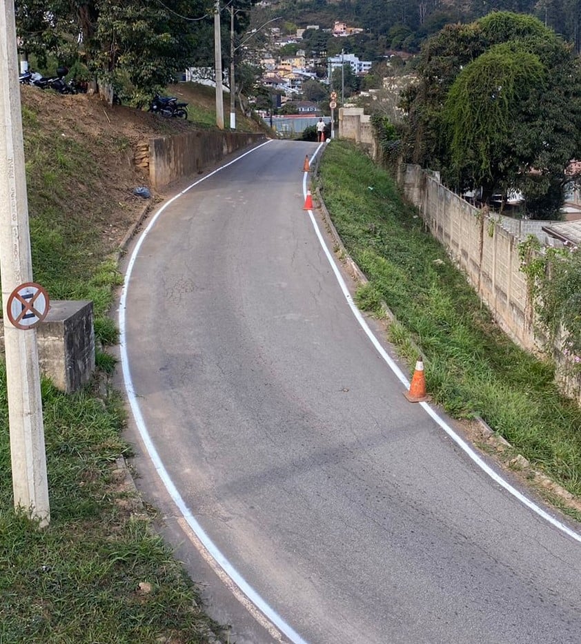 Prefeitura De Itabira Revitaliza Sinaliza O Horizontal No Hnsd E