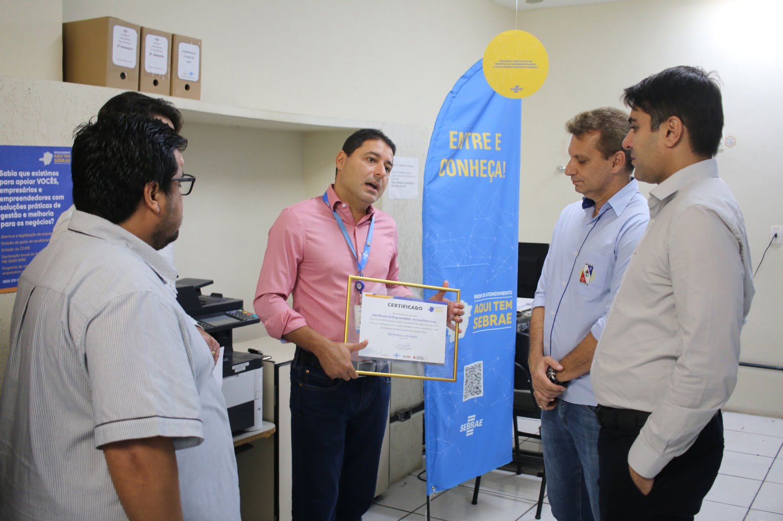 Sala Mineira do Empreendedor de Fabriciano recebe certificação do