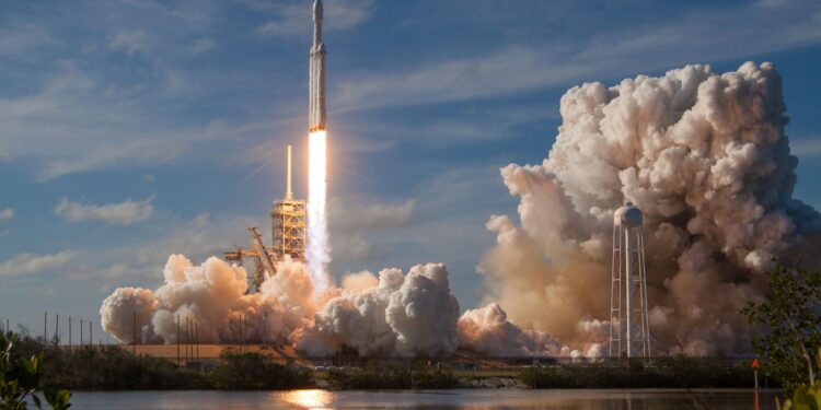 Créditos: Foto de SpaceX na Unsplash