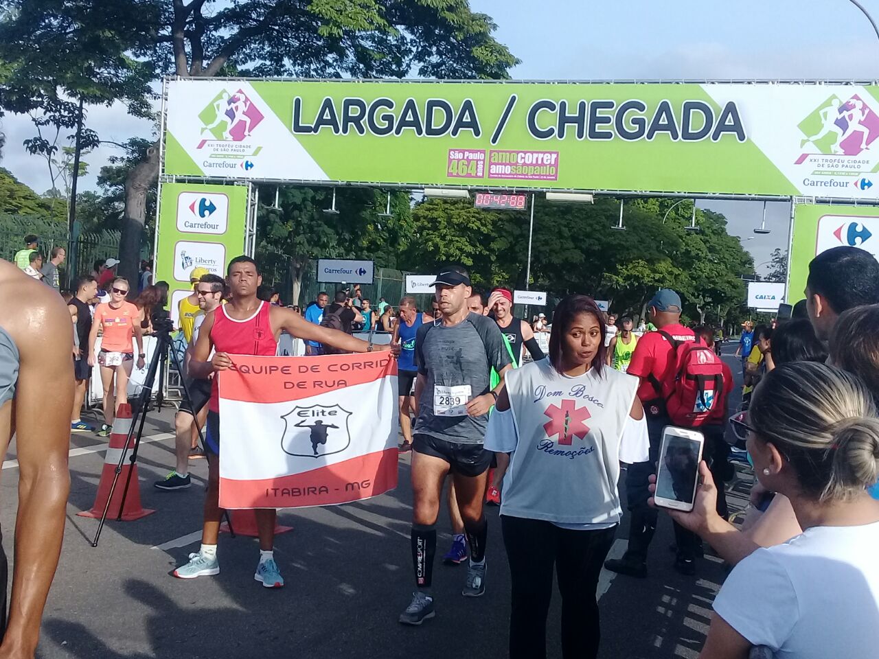 Itabirano é destaque em corrida de rua do aniversário de São Paulo