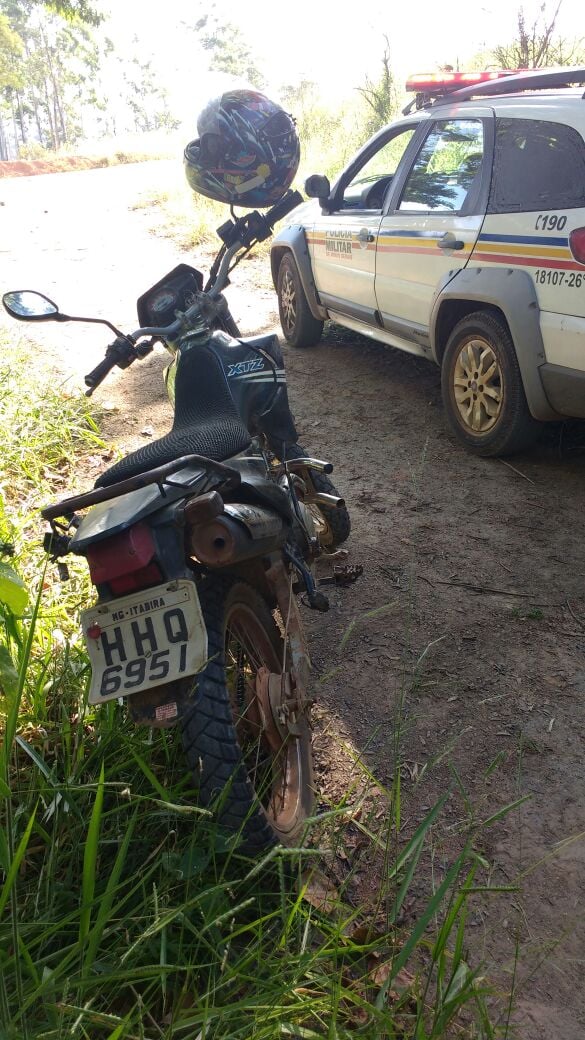 Moto roubada em dezembro é encontrada no bairro Pedreira