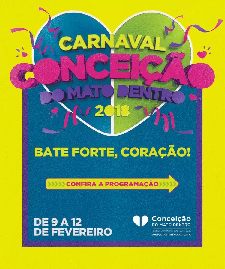 Blocos famosos de BH darão o tom do Carnaval de Conceição do Mato Dentro