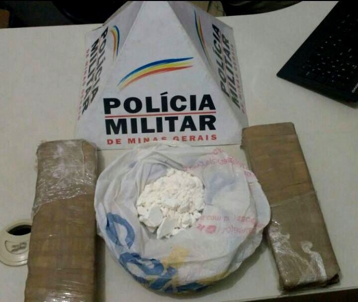 Mais apreensão: militares encontram maconha e cocaína em São Gonçalo do Rio Abaixo