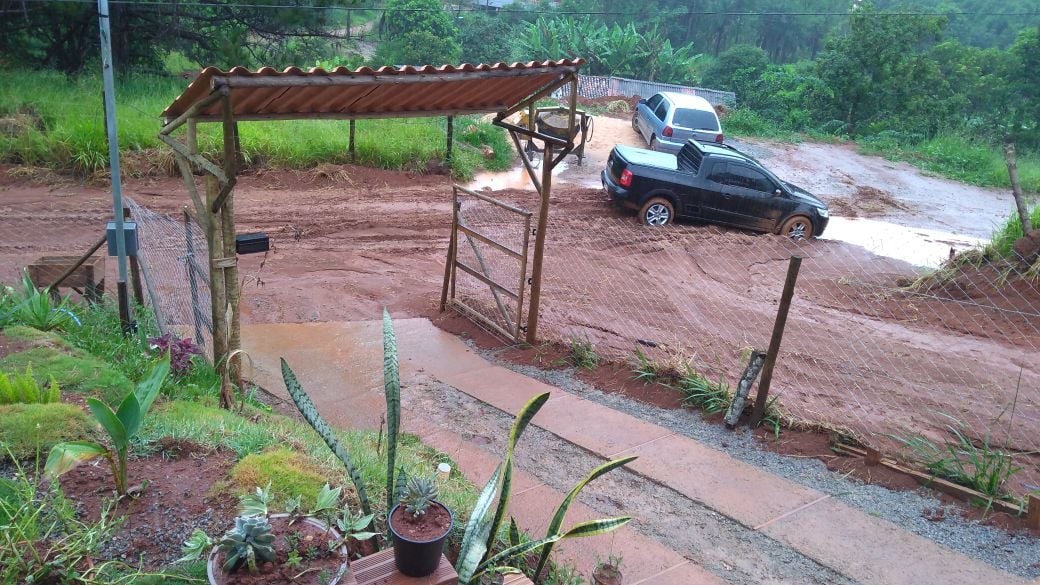 Chuva piora situação de estradas rurais em Itabira