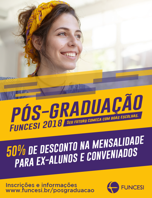 Funcesi oferece diversos cursos de pós-graduação; leitores de DeFato têm 50% de desconto nas mensalidades