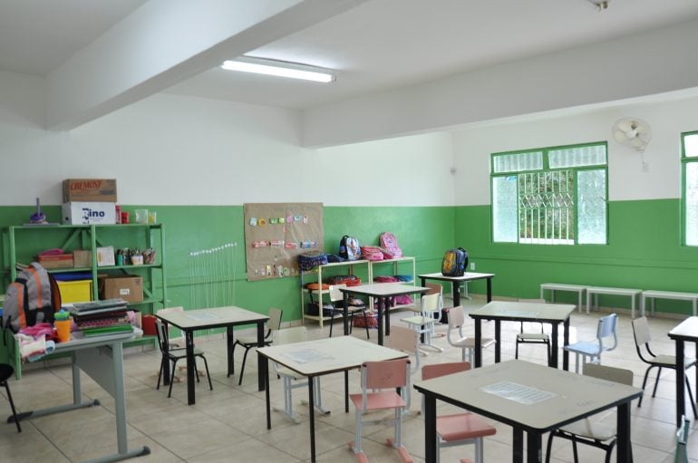 Reforma na escola do Morro D’Água Quente, em Catas Altas, está concluída