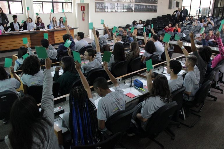 Parlamento Jovem aprova propostas sobre “Violência Contra a Mulher”