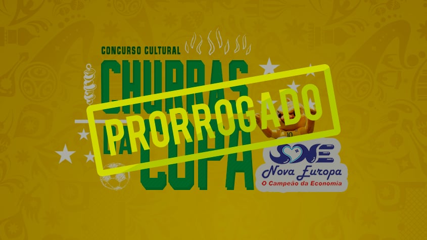 Concurso cultural ‘Churras da Copa’ é prorrogado nas oitavas de final