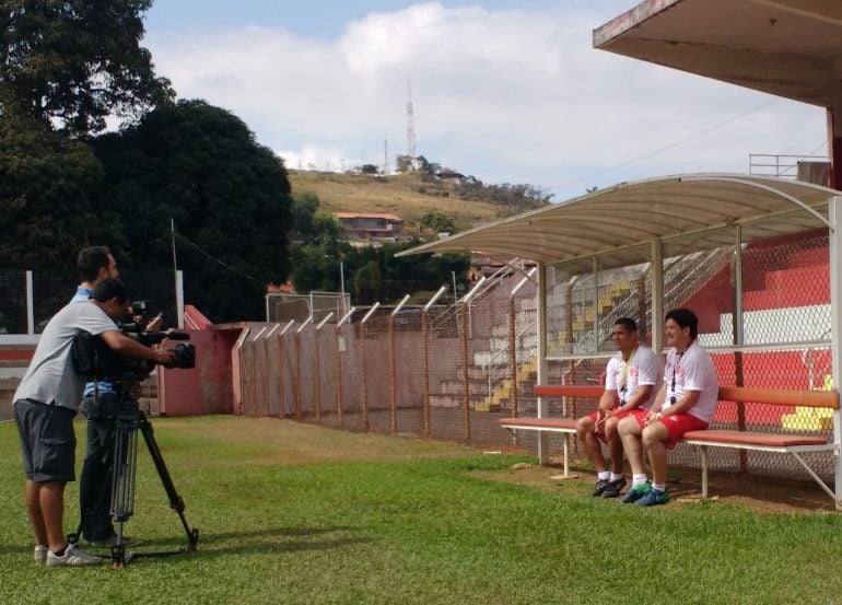 TV Globo mostra rotina de Roberto Gaúcho e Marcelo Ramos em Itabira