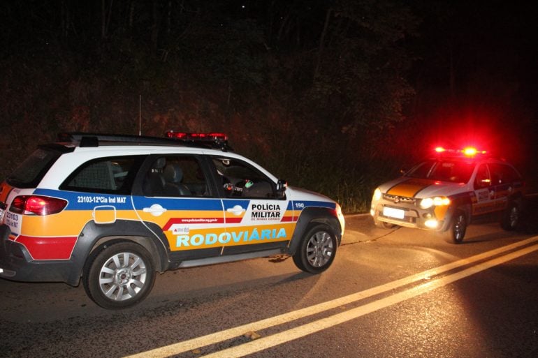 Bandidos tentam roubar caminhão na MG-434, mas crime é frustado e acabam fugindo