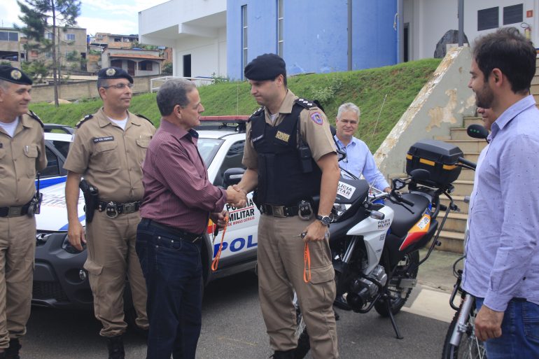 Itabira recebe novas viaturas para uso da Polícia Militar