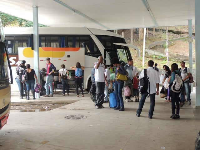 Rodoviária de Itabira prevê atraso em horários no dia do simulado