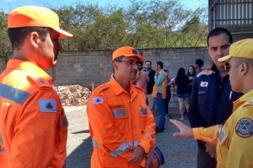 Simulado em Itabira tem reforço de 23 bombeiros militares do 5º Comando