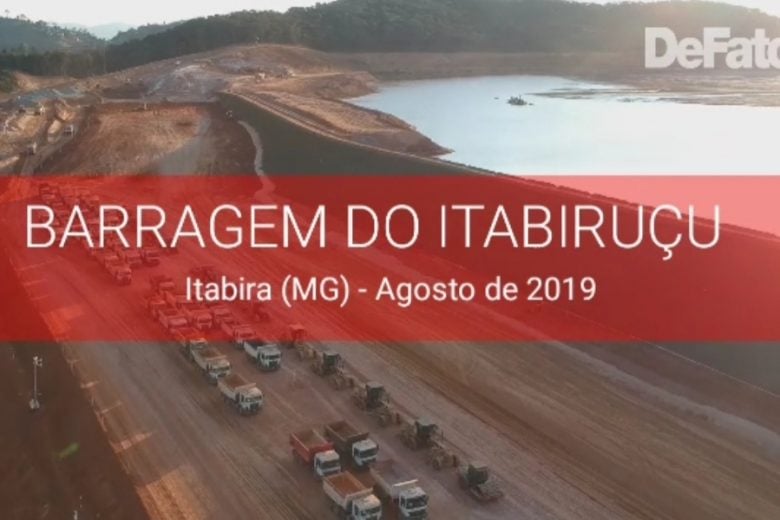 Veja como se encontra a barragem do Itabiruçu às vésperas do simulado de evacuação