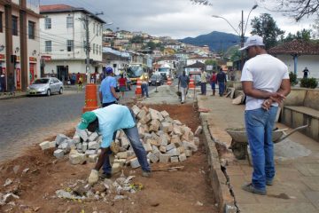 Prefeitura de Mariana cria novo acesso para melhorar fluxo do trânsito no centro da cidade