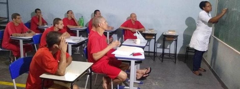 Escolas nas unidades prisionais voltam às aulas