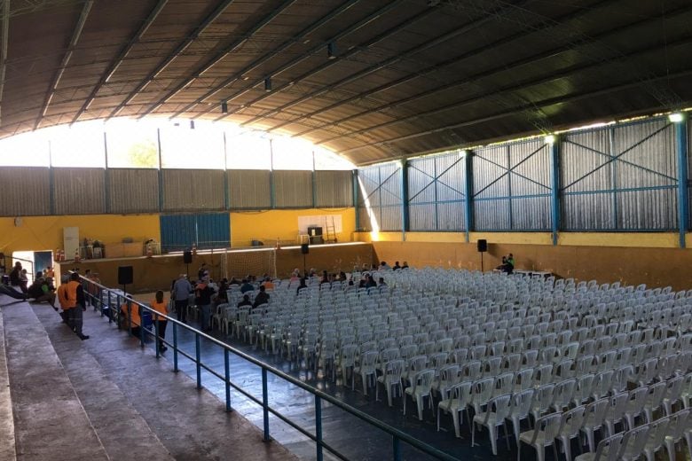 Menos de 1.000 foram às reuniões preparatórias para o simulado