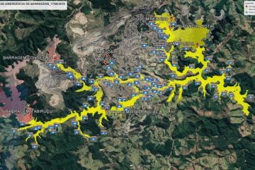 A rota da lama: saiba em quanto tempo Itabira seria inundada se barragens se romperem – EXCLUSIVO