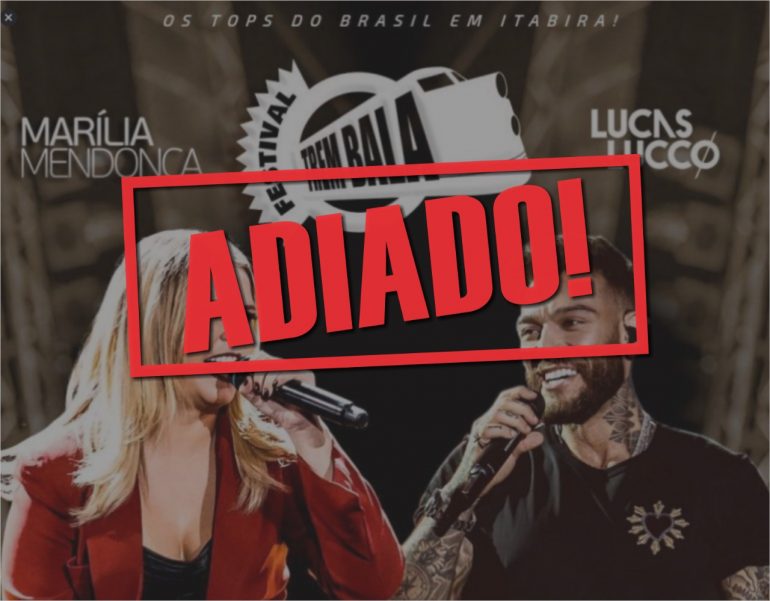 Produção alega “motivos alheios” e adia shows de Marília Mendonça e Lucas Lucco em Itabira