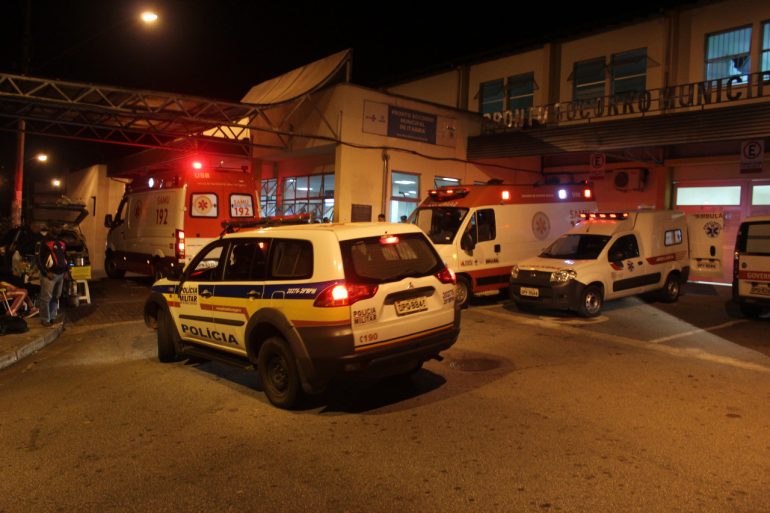 Jovem é socorrido em estado grave após tentativa de homicídio em Itabira