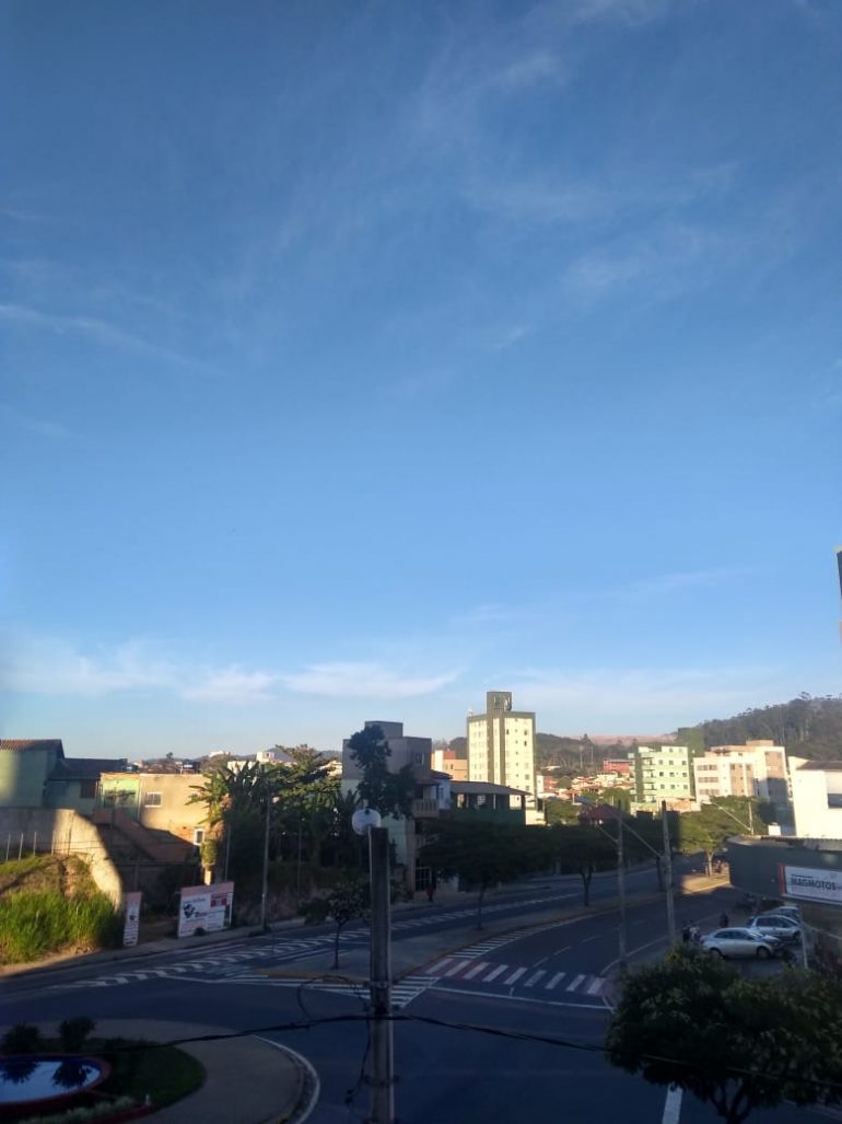 Confira a previsão do tempo para Itabira e região para esta segunda-feira