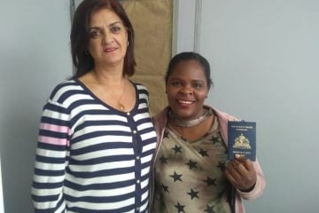 Casal de haitianos busca ajuda do poder público para trazer filhos para Itabira 