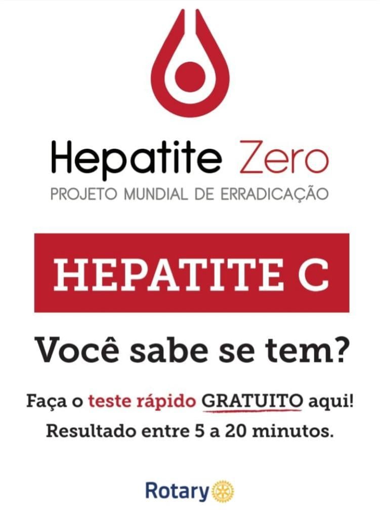 Rotarys de Itabira realizam ação gratuita para diagnóstico de Hepatite C 