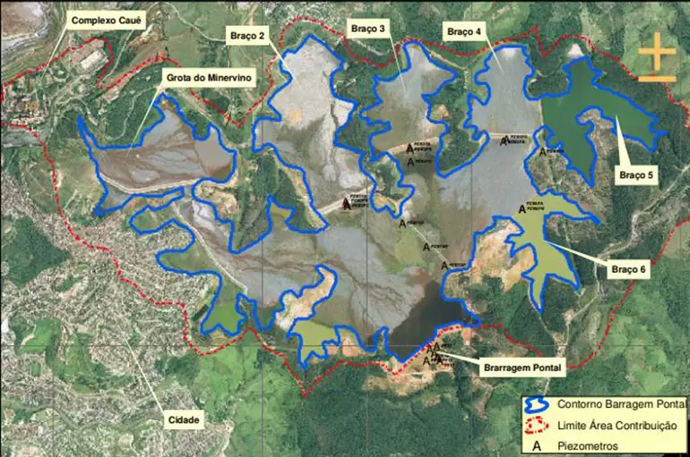 Entenda o funcionamento do Dique 02, estrutura que elevou a Barragem do Pontal, em Itabira, para nível 1 de risco