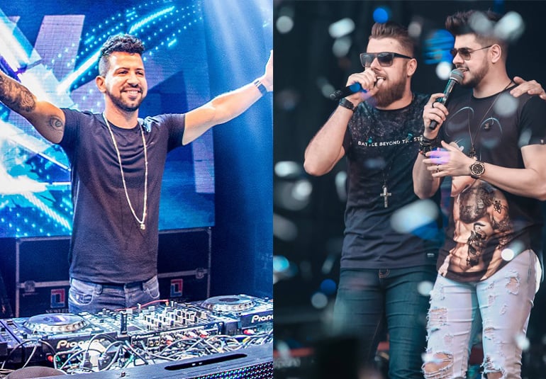 Acabou a espera! Dennis DJ e Zé Neto e Cristiano abrem o Itabira Music Festival nesta sexta