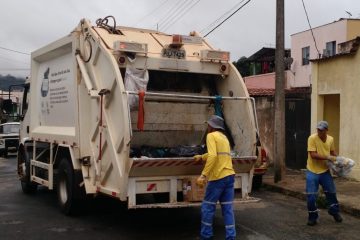 Itabira não terá coleta de lixo nesta quarta-feira, feriado de Tiradentes