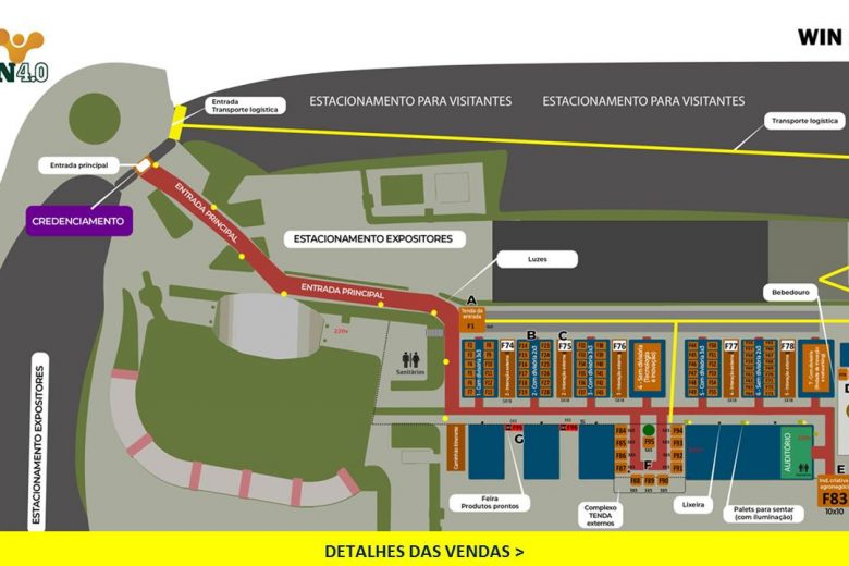 Acita divulga mapa da 7ª Feira de Negócios e Empreendedorismo WIN 4.0