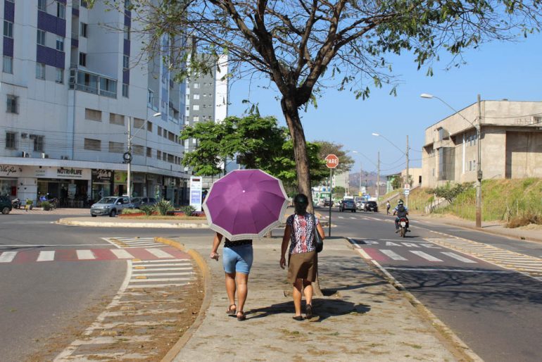 Temperatura em Itabira pode chegar a 35º nesta segunda-feira