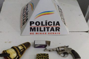Blitz em Catas Altas apreende arma e munição