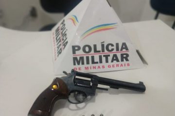 Polícia Militar apreende arma e prende autor de crime em Itabira