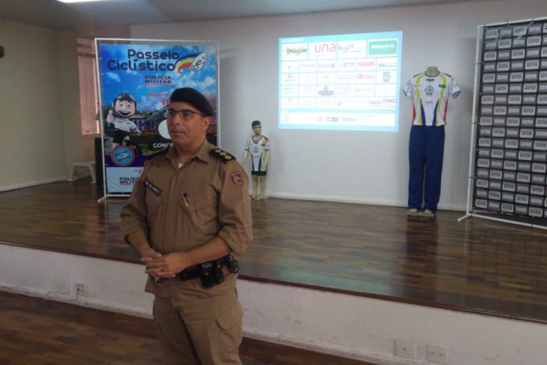 Lançamento do 1º  Passeio Ciclístico da Polícia Militar em Itabira – Acompanhe AO VIVO