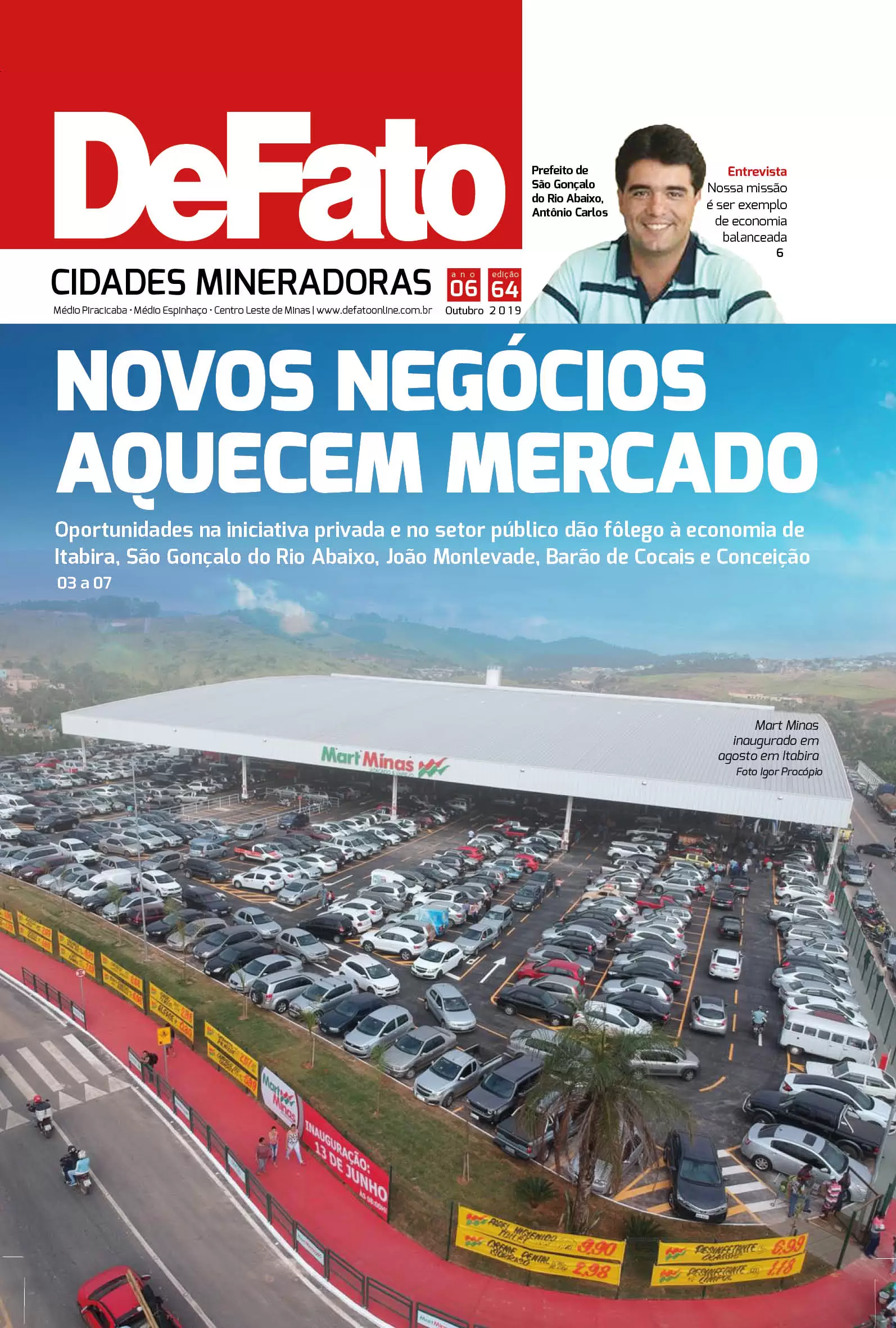 Jornal DeFato Cidades Mineradoras – Edição 64