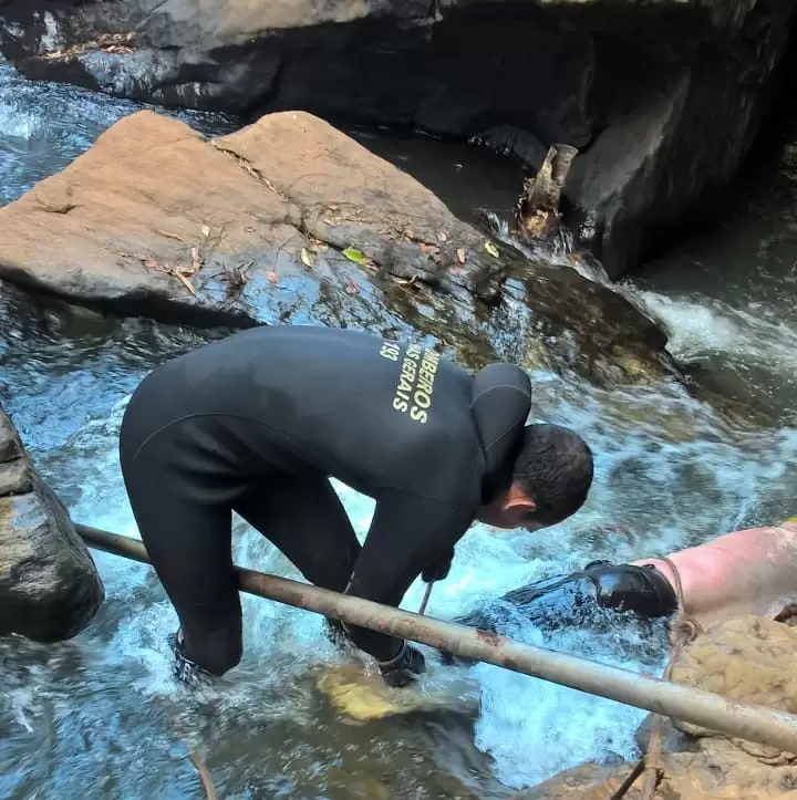 Corpo de pescador é encontrado em rio em Santa Bárbara