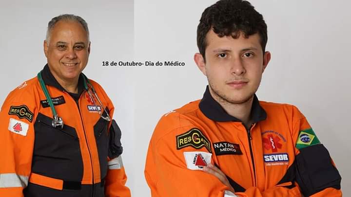 Sevor tem dois médicos regulamentadores na equipe de resgate