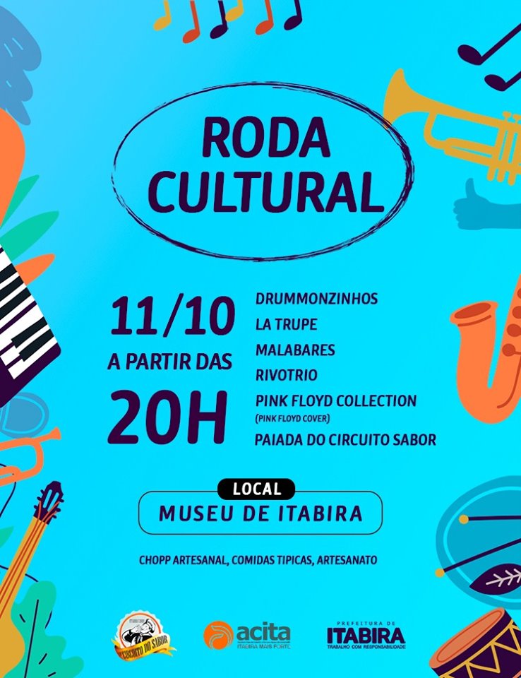 Roda Cultural anuncia vencedores do Circuito do Sabor na próxima sexta Roda Cultural anuncia vencedores do Circuito do Sabor na próxima sexta