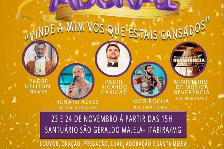 Grupo de Orações Adorai comemora 10 anos na próxima semana
