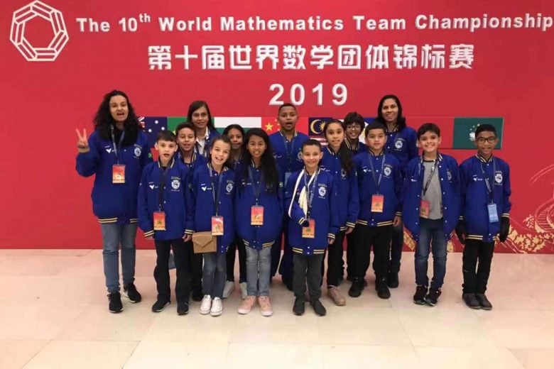 Crianças catas-altenses chegam à China para Campeonato Mundial de Matemática