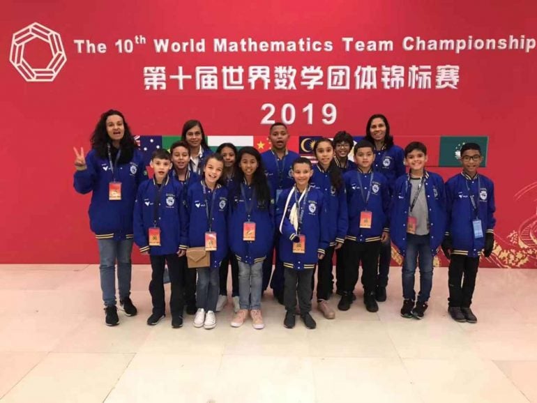 Crianças catas-altenses chegam à China para Campeonato Mundial de Matemática