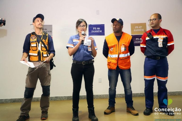 Defesa Civil de Conceição se prepara para outro simulado de evacuação 