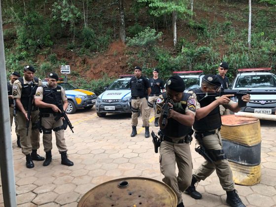 Policiais de João Monlevade participam de treinamento de Conduta de Patrulha