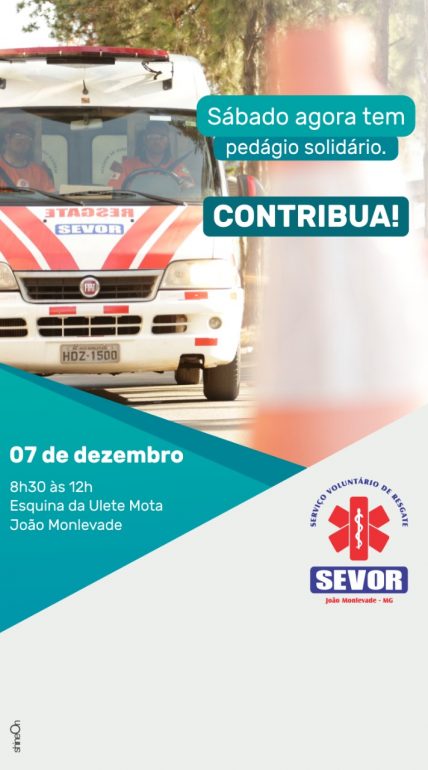 Com crescente número de atendimento, Sevor conta com ajuda popular em mais um Pedágio Solidário