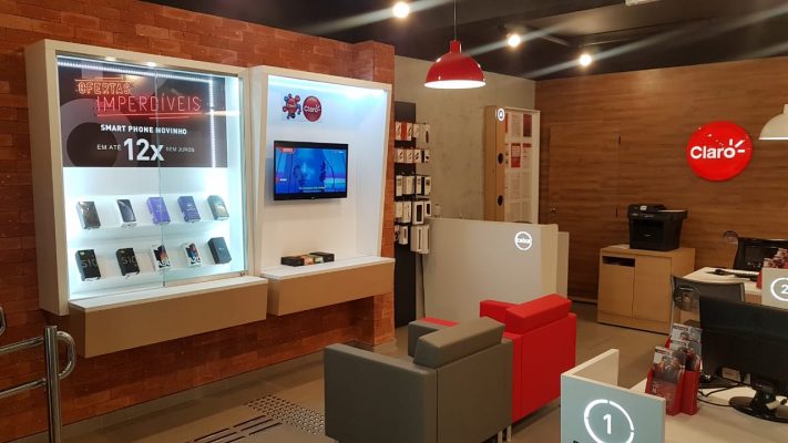 Com novos investimentos, Claro inicia uma nova loja em Itabira