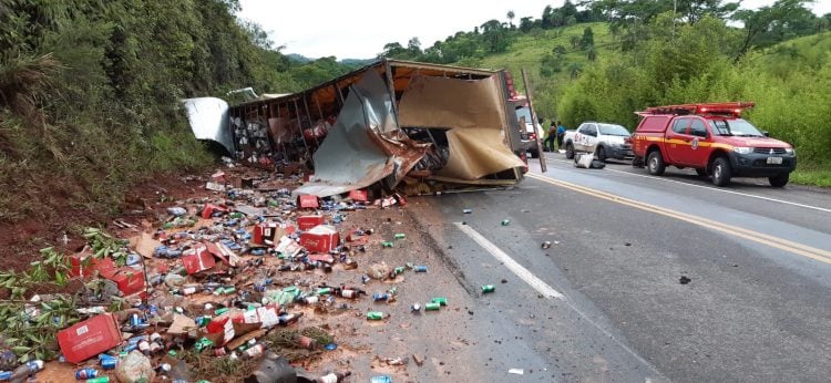 carreta com bebidas