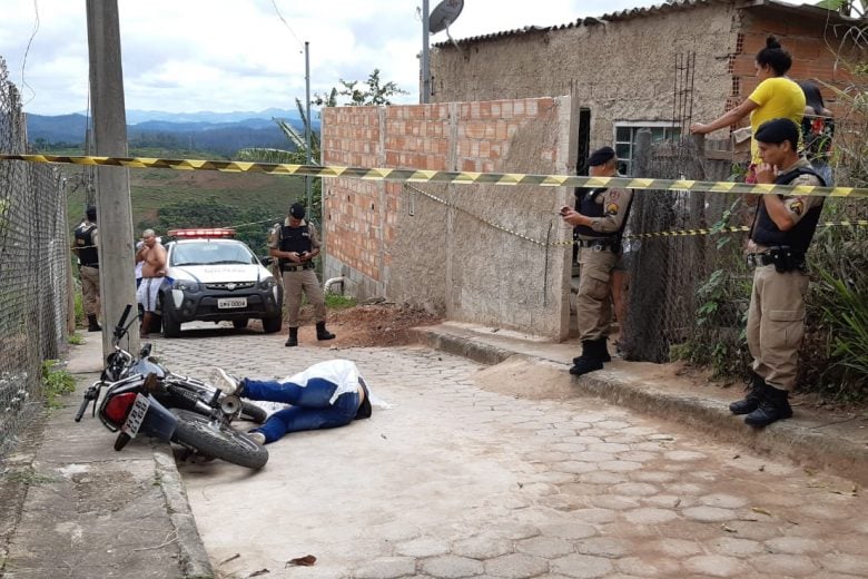 Homem é morto a tiros nesta manhã de Natal em Itabira