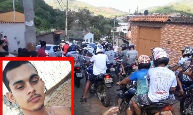 Jovem assassinado em Barão é sepultado com homenagens-VEJA VÍDEO